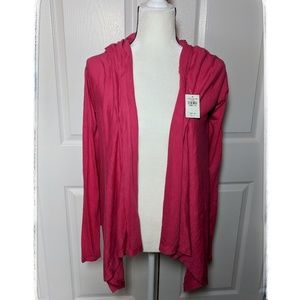 NWT Abercrombie & Fitch open hooded cardigan XS/S